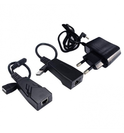 USB 2.0 extender po Cat5/Cat5e/Cat6 do 50m