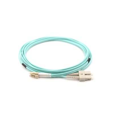 Optický patch cord Duplex LC-SC 50/125 15m OM4