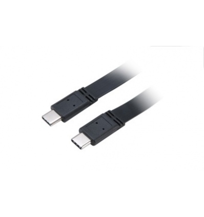 AKASA - USB 3.1 typ C na typ C kabel - 1 m slim