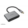 AKASA - adaptér Type-C na HDMI a VGA