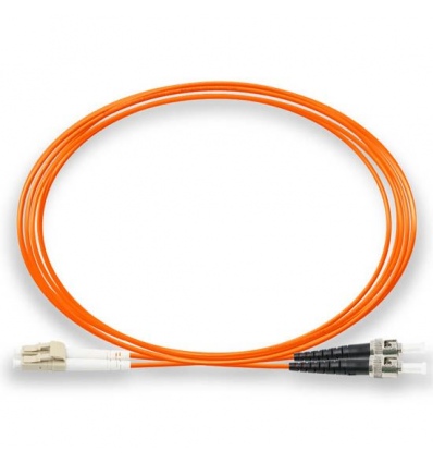 Optický patch cord Duplex LC-ST 50/125 30m MM OM4