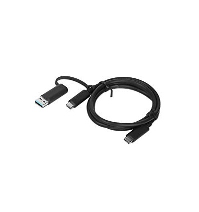 Lenovo hybrid USB-C with USB-A cable