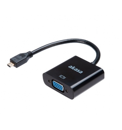 AKASA - Micro HDMI na VGA převodník