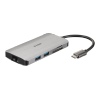 D-Link 8-in-1 USB-C Hub with HDMI/Ethernet/Card Reader/Power Delivery