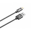 ALIGATOR PREMIUM 2A kabel, Lightning 2m, černý