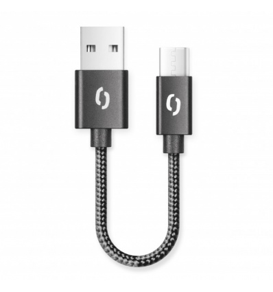 ALIGATOR PREMIUM 2A kabel, 50cm USB-C, černý