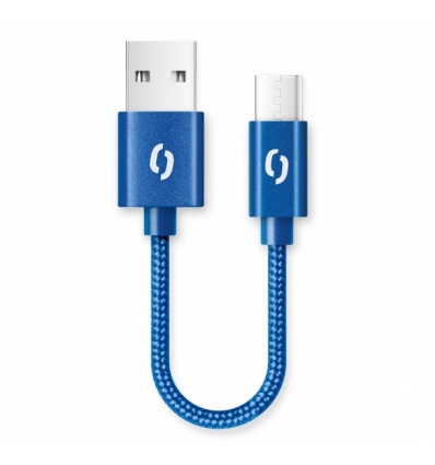 ALIGATOR PREMIUM 2A kabel, 50cm USB-C, modrá