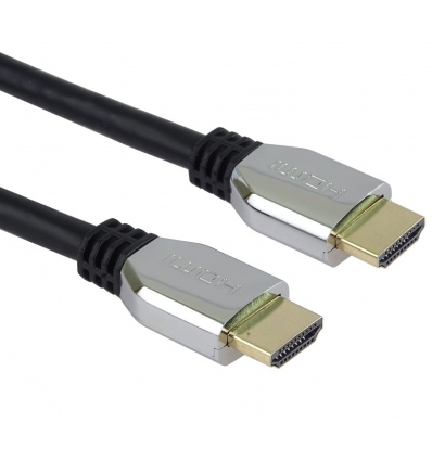 PremiumCord ULTRA HDMI 2.1 High Speed + Ethernet kabel 8K@60Hz,zlacené 0,5m