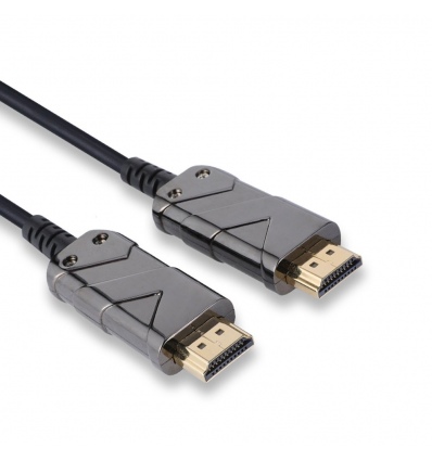 PremiumCord Ultra High Speed HDMI 2.1 optický fiber kabel 8K@60Hz,zlacené 10m