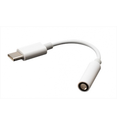 AKASA - adaptér Type-C na 3.5 mm headphone jack