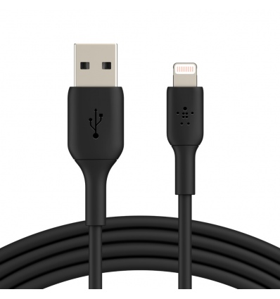 BELKIN kabel USB-A - Lightning, 1m, černý