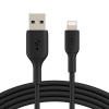 BELKIN kabel USB-A - Lightning, 1m, černý