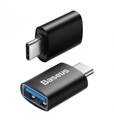 Baseus ZJJQ000001 Ingenuity Mini OTG Adaptér z USB-A na USB-C Black