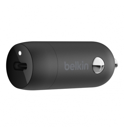 Belkin 30W USB PD CAR CHARGER WITH PPS, černá