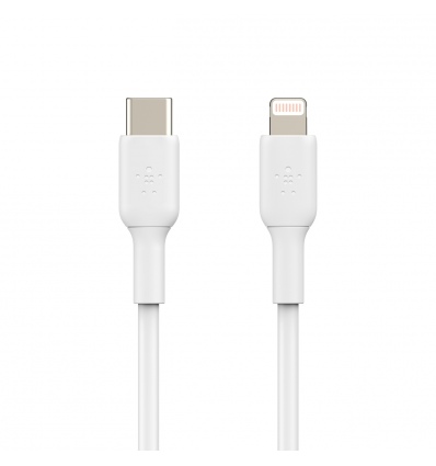 Belkin Lighting to USB-C kabel, 2m, bílý