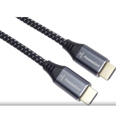 PremiumCord ULTRA HDMI 2.1 High Speed + Ethernet kabel 8K@60Hz,zlacené 10m