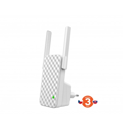 Tenda A9 - WiFi N Range Extender, opakovač 300 Mb/s, WPS, 2x 3 dBi anténa