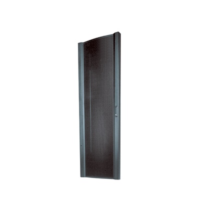 42U CURVED FRONT DOOR BLACK