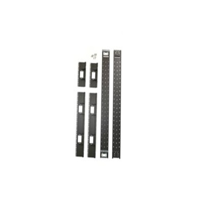 Netshelter SX 750mm 48U wide recesse rail kit