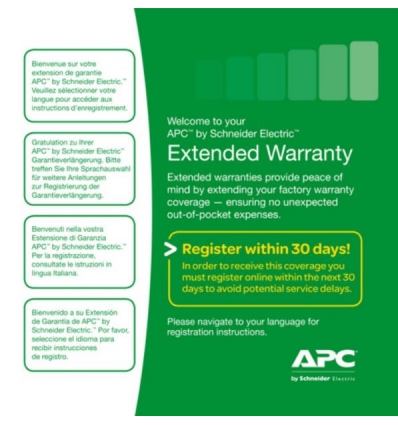 1 Year Extended Warranty, WEXTWAR1YR-SP-07