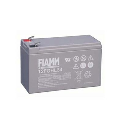 Fiamm olověná baterie 12FGHL34 12V 8,4Ah 10letá