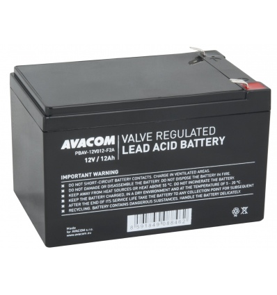 AVACOM baterie 12V 12Ah F2 (PBAV-12V012-F2A)