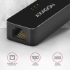 AXAGON ADE-XR, USB 2.0 - Fast Ethernet síťová karta, auto instal, černá