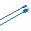 ALIGATOR PREMIUM Datový kabel 2A, Lightning modrý