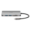 D-Link 8-in-1 USB-C Hub with HDMI/Ethernet/Card Reader/Power Delivery