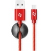 ALIGATOR PREMIUM 2A kabel, Micro USB 2m, červený