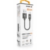 ALIGATOR PREMIUM 2A kabel, 50cm USB-C, černý