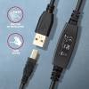 AXAGON ADR-210B, USB 2.0 A-M - B-M aktivní propojovací / repeater kabel, 10m