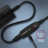 AXAGON ADR-215, USB 2.0 A-M - A-F aktivní prodlužovací / repeater kabel, 15m