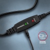 AXAGON ADR-215B, USB 2.0 A-M - B-M aktivní propojovací / repeater kabel, 15m