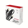 AXAGON ADR-215B, USB 2.0 A-M - B-M aktivní propojovací / repeater kabel, 15m