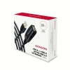 AXAGON ADR-220, USB 2.0 A-M - A-F aktivní prodlužovací / repeater kabel, 20m