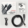 AXAGON ADR-305, USB 3.2 Gen 1 A-M - A-F aktivní prodlužovací / repeater kabel, 5m