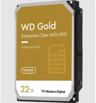 HDD 22TB WD221KRYZ Gold 512MB SATAIII