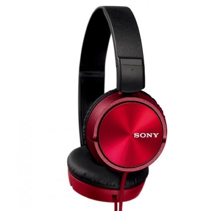 SONY sluchátka MDR-ZX310 červené