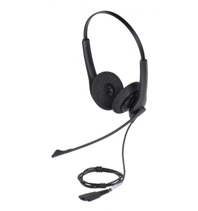 Jabra BIZ 1500/Stereo/QD/Drát/Černá