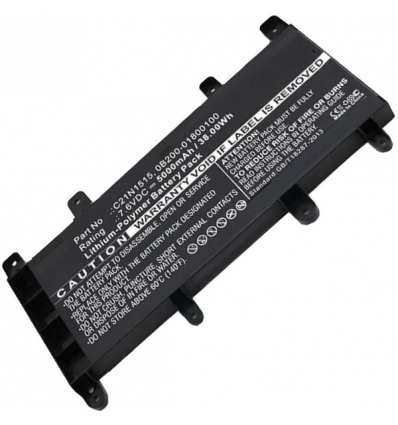 Baterie Li-Pol 7,6V 5000mAh pro Asus A756UB, F756UX, X756UQ