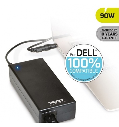 PORT CONNECT DELL 100% napájecí adaptér k notebooku, 19V, 4,74A, 90W, 2x DELL konektor