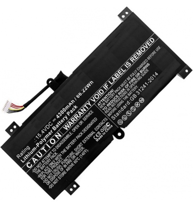 Neoriginální baterie 66WH Li-on 15.4V 4300mAh