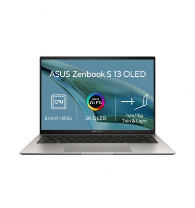 ASUS Zenbook S 13 OLED/UX5304VA/i7-1355U/13,3"/2880x1800/16GB/1TB SSD/Iris Xe/W11H/Gray/2R