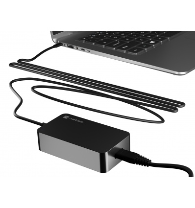 Nabíječka Natec GRAYLING 45W USB-C pro notebooky, tablety, smartphony