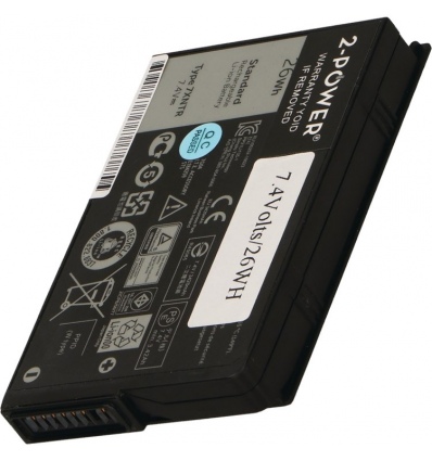 2-POWER Baterie 7,4V 3600mAh pro Dell Latitude 7200 series Latitude 7202, Latitude 7212