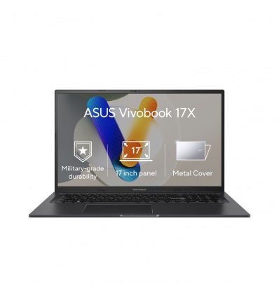 ASUS Vivobook 17X/K3704VA/i7-13700H/17,3"/FHD/16GB/1TB SSD/Iris Xe/W11H/Black/2R