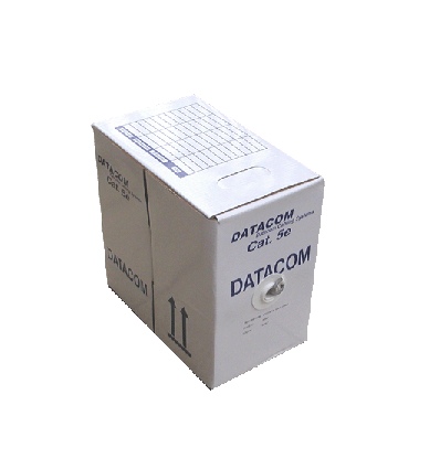 DATACOM FTP Cat5e PVC kabel 305m (drát), šedý