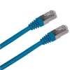 Patchkabel S/FTP,Cat6,2xRJ45, 1m modrý