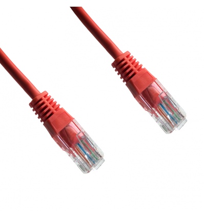 DATACOM patch cord UTP cat5e 0,5M oranžový